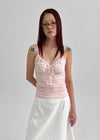 Loant Lace Ribbon Sleeveless