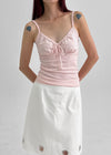 Loant Lace Ribbon Sleeveless