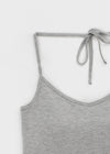 [MADE] Chico Halter String Sleeveless (Built-in Bra)
