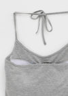[MADE] Chico Halter String Sleeveless (Built-in Bra)