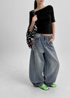 [MADE] Hilo Pocket Balloon Denim Pants