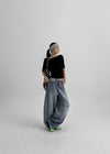 [MADE] Hilo Pocket Balloon Denim Pants