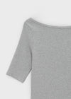 [MADE] Senko Boat Neck Half Sleeve Tee