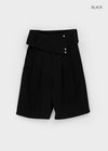 Venti Layered Bermuda Pants
