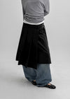 [MADE] Problem Belted Wrap Skirt