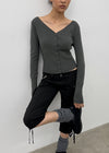 [MADE] Kits V-neck Knit Cardigan