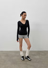 [MADE] Delief Cowl Neck Long Sleeve T-shirt