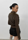 [MADE] Deki Fur Knit Zip-up
