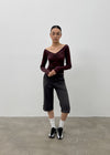 [MADE] Moven Stripe Capri Pants