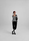 [MADE] Kariba Henley Neck Lace Long Sleeve Tee