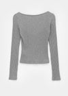 [MADE] Kariba Henley Neck Lace Long Sleeve Tee