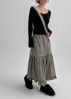 [MADE] Kariba Henley Neck Lace Long Sleeve Tee