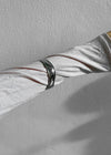 Herming Silver Wave Open Bracelet
