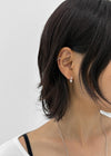 (Silver 925)Tuckit Heart Drop Piercing
