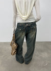 [MADE] Oliva Bijo Wide Denim Pants