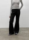 [MADE] Derif Low Waist Semi Bootcut Pants