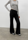 [MADE] Derif Low Waist Semi Bootcut Pants