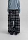 [MADE] Aroche Check Banding Pants