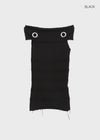 Selle Cut Eyelet Off-shoulder Top