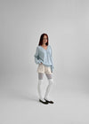 Le Cozy Loose Fit V-neck Knit (55% Wool)