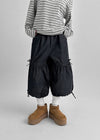 Roaka Ribbon Banding Bermuda Pants