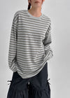 [MADE] Ediri Stripe Box Long Sleeve T-shirt