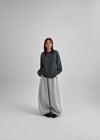 Hael cut balloon banding pants