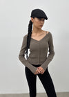 [MADE] Kits V-neck Knit Cardigan