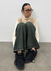 [MADE] Deki Fur Knit Zip-up