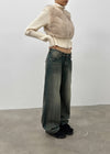 [MADE] Oliva Bijo Wide Denim Pants