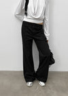 [MADE] Derif Low Waist Semi Bootcut Pants