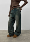 [MADE] Oliva Bijo Wide Denim Pants