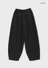 Hael cut balloon banding pants