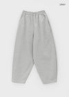 Hael cut balloon banding pants