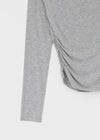 [MADE] Croju Off-shoulder Long Sleeve T-shirt