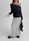 Derrell Banding Maxi Long Skirt