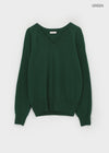 Le Cozy Loose Fit V-neck Knit (55% Wool)