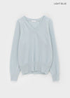 Le Cozy Loose Fit V-neck Knit (55% Wool)