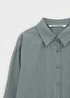 [MADE] Zellode Loose Fit Stripe Shirt
