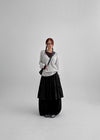 [MADE] Chifney Flare Midi Skirt