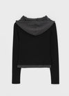 [MADE] Komodo Dot Hooded Long Sleeve T-shirt