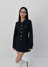 [MADE] Museel Slim Button Mini One Piece