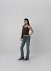 [MADE] Mela Low Waist Bootcut Denim Pants