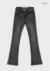[MADE] Mela Low Waist Bootcut Denim Pants
