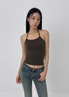 [MADE] Chiporing Fleece Lining Halter Sleeveless (Set Available)