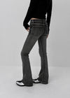 [MADE] Mela Low Waist Bootcut Denim Pants