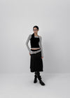 [MADE] Chiporing Fleece Lining boat neck long-sleeve T-shirt (Set Available)
