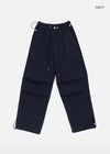 Corden Pin Tuck Banding Pants