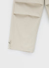 Corden Pin Tuck Banding Pants