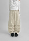 Corden Pin Tuck Banding Pants